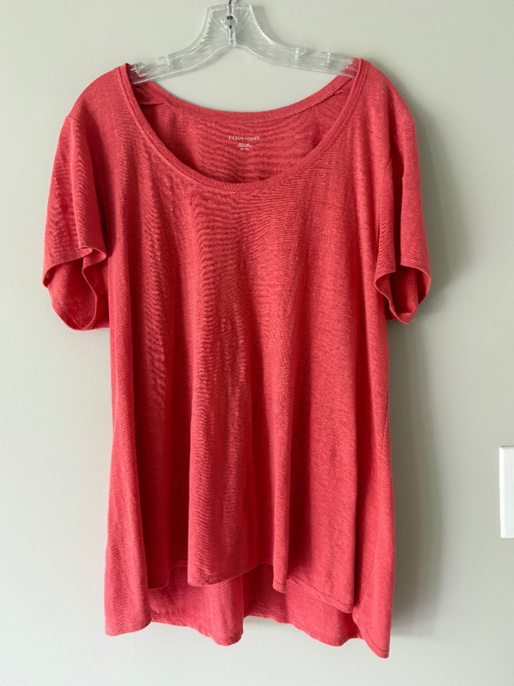 Eileen Fisher 100% organic linen top size XL